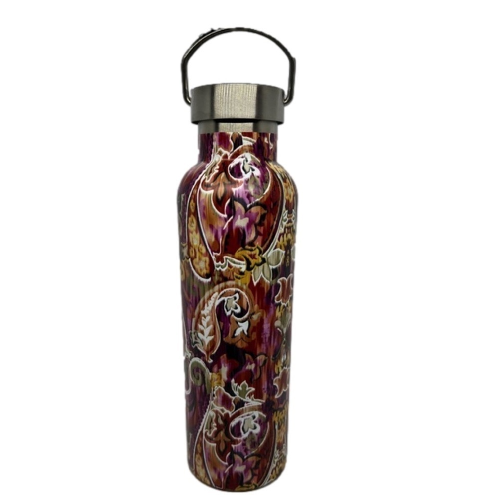GWP Sports Water Bottle NOSZ Stainless Steel Reusable 20 oz Magenta Orchid